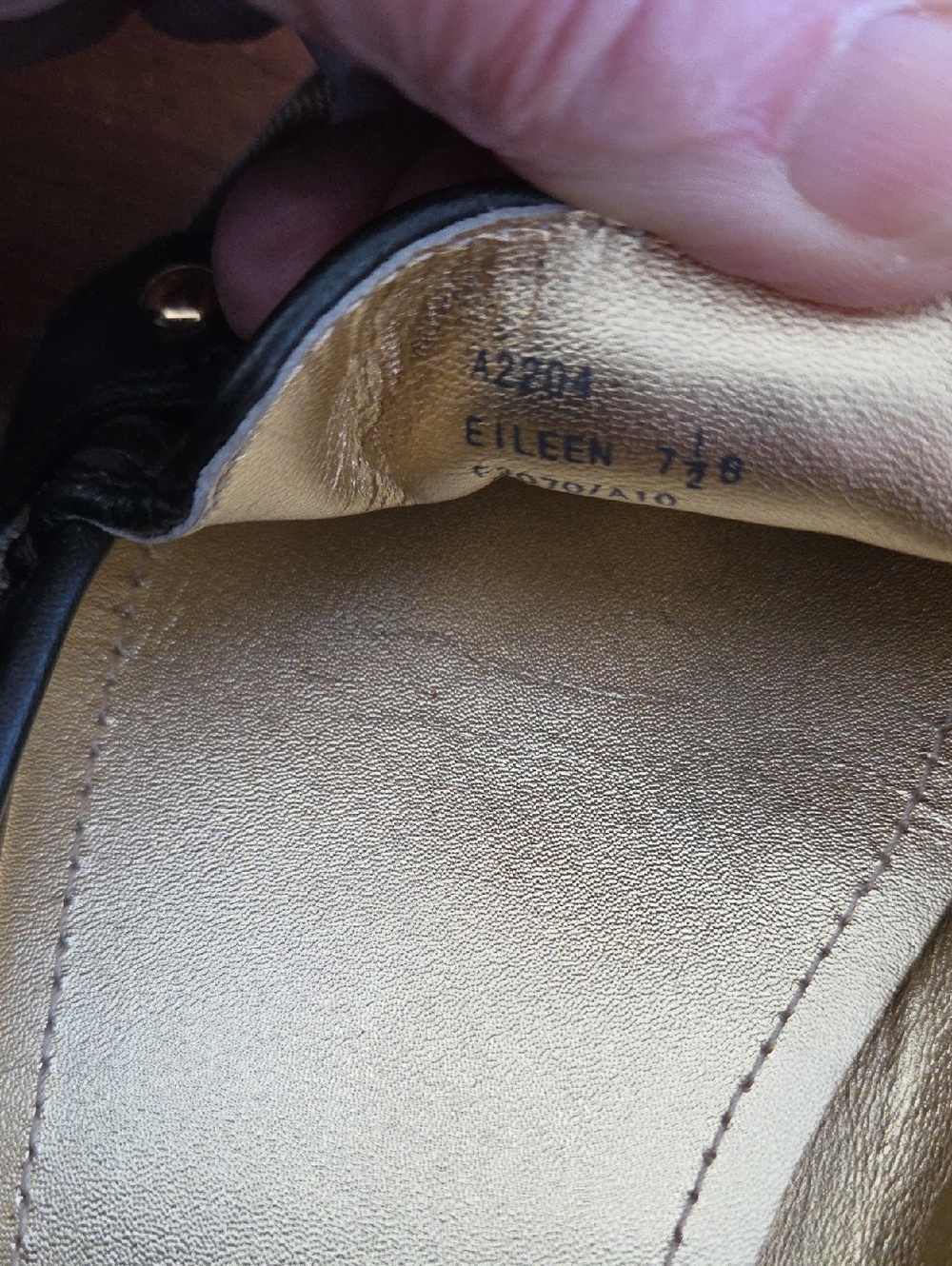 Coach Eileen Heeled Flats Size 7.5 - Picture 10 of 11